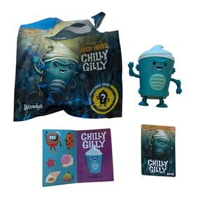 Wendy's Frosty Frights Chilly Gilly Figure with Original Packaging